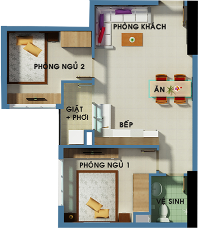 TỔNG QUAN CĂN HỘ THE USEFULL